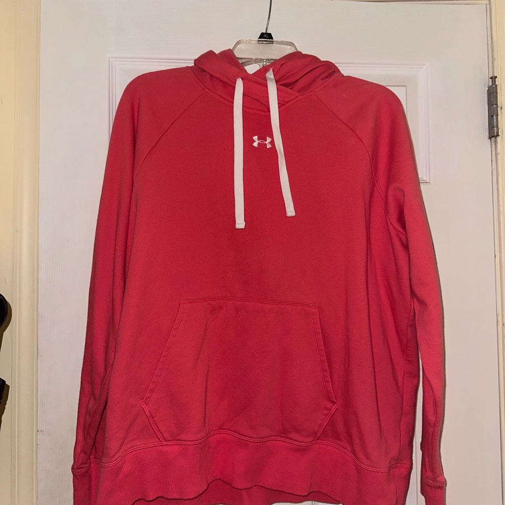 XL pink Under-armor Hoodie